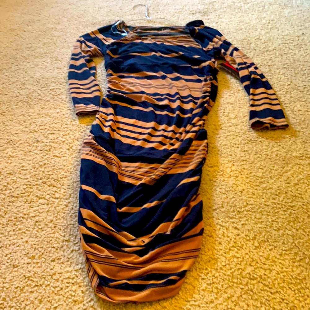 brown dress